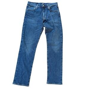 Citizens of Humanity Gage Classic Straight Jeans Men's 31 Dark Wash Stretch USA